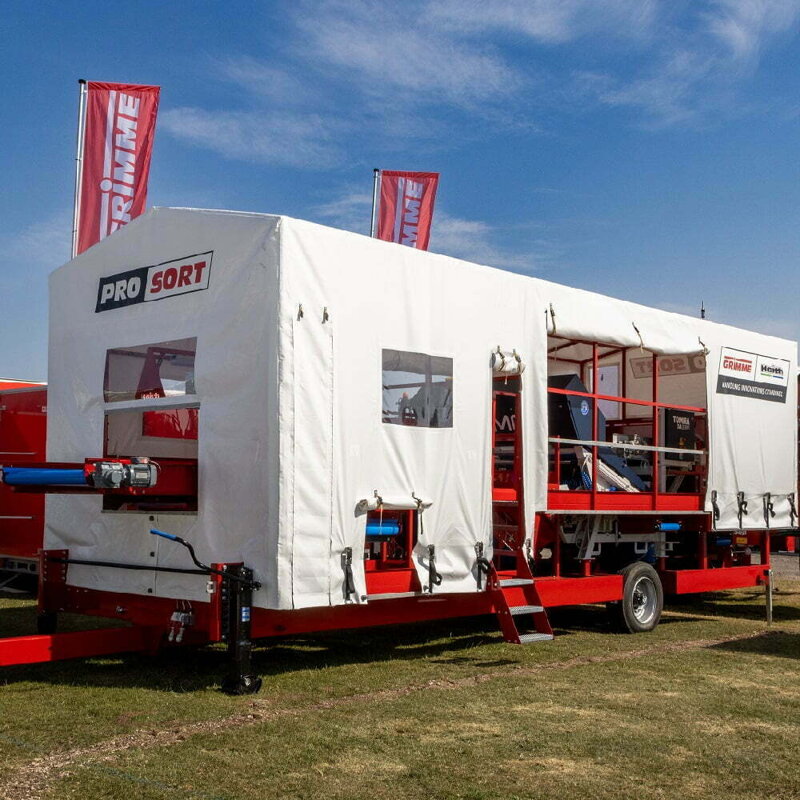 Mobilný optický systém triedenia