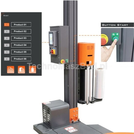Baliaci stroj na palety X1