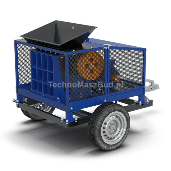 Čelusťový drvič BIZON-450 s benzínovým motorom