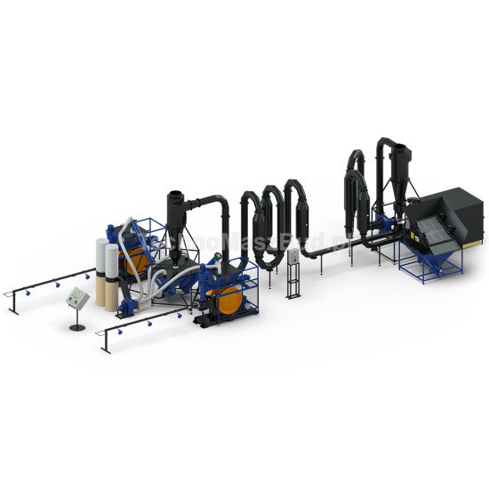 Linka na výrobu brikiet LDB-350 DUO so sušičkou SA-800