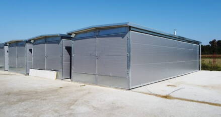 Podlahová kontajnerová sušička Herbas