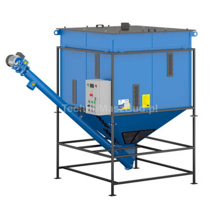 Slimákový podávač PS-2500 s násypkou 2,5 m³