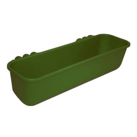 Plastový žľab závesný s hranou 42 l
