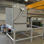 Dvojitý vyklápač na veľké vrecia